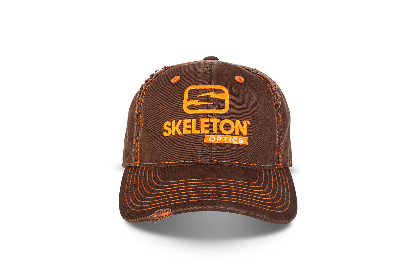 
                  
                    Skeleton Optics Torn Trucker Hat
                  
                