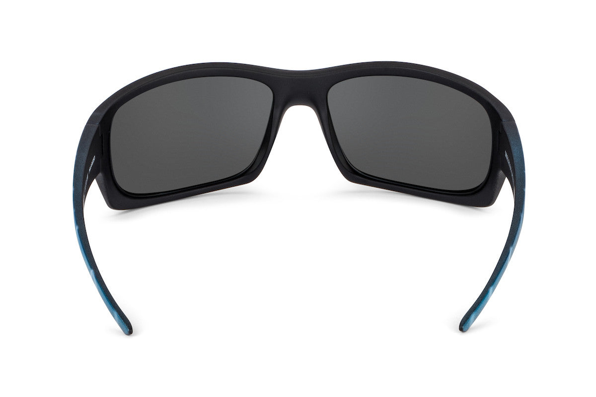 Outlaw | Skeleton Optics Sunglasses | Blue Gun Zeiss Polarized Lenses | Wahoo Limited Edition | Blue Lens Fishing Sunglasses